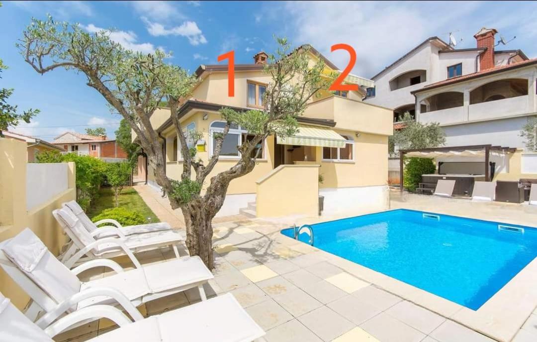 Gimy Villa&App 1 Porec Gedići エクステリア 写真